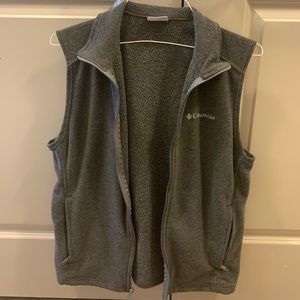 Columbia Fleece Zip Up Vest